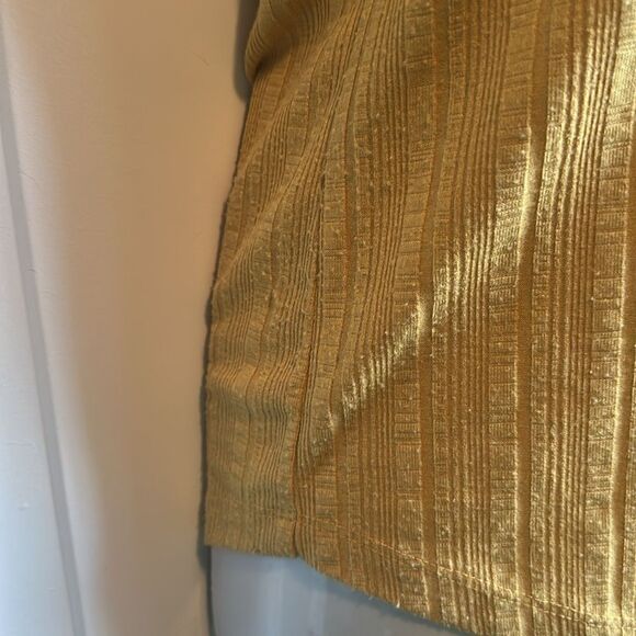 Maurices Mustard Button-Front Ribbed Tank Top - Picture 7 of 7